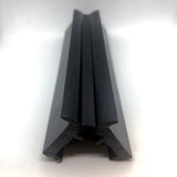 Centaflex PVC Door Hinge 1200mm Length Black - Water and Dust Proof