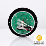 LED Autolamps 102 Series LED Red Stop Light with Black Surround - 102RBC